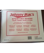 Johnny Macs Women&#39;s Lacrosse Scorebook. (BR 575) - $568.42 MXN
