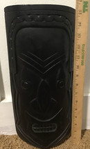 VTG Handcrafted In Ecuador God Tiki Bar Wall Mask Hanging Art Hand Carved B - $97.02
