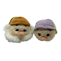 Disney Snow White Dopey Sneezy Tsum Tsum Set Seven Dwarfs Mini Plush Stuffed Toy - £7.18 GBP