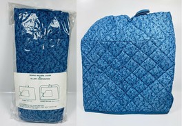 Allary Sewing Machine Cover - Blue Sea-grass - $9.89