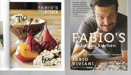 Fabio&#39;s Italian Kitchen SIGNED Fabio Viviani (2013, Trade Paperback) Top Chef - £23.25 GBP