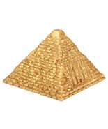 Egyptian Small Lighted Pyramid - Egypt Figurine Miniature Statue Resin - $14.49