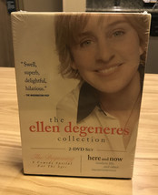 The Ellen Degeneres Collection 2 DVD Set The Beginning &amp; Here and Now NEW SEALED - £3.89 GBP