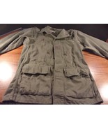 USGI Coat Mans Field Jacket Olive Green OG-107 38&quot; X 21&quot; OR LARGE SHORT ... - $113.56 CAD