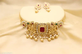 Kundan Jewelry Set Wholesale Jewellery Cheapest Last left Latest Gold Plated l - £14.09 GBP