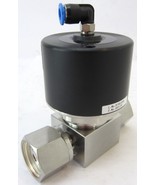 Fujikin 095129 Pneumatic Valve  O.P. 0.4~0.6 MPa Type N.O. 316L New - $609.50 MXN