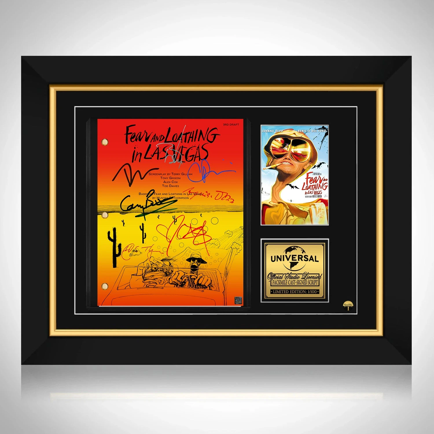 Fear and Loathing in Las Vegas Script Limited Signature Edition Custom F... - £238.64 GBP
