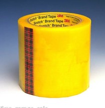 TWO ROLLS 3M 823 YELLOW Scotch BriteGard Film Tape  96 mm x 66 m 2 rolls - £13.93 GBP