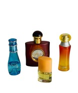 Lot of 4 MINI Perfumes DAVIDOFF COOL WATER/CLINIQUE HAPPY/OPIUM/CANDIES - $17.58 CAD