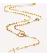 Rosary in stainless steel / Rosario en acero inoxidable - $30.37 CAD