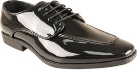 Bravo Tuxedo Shoe Tavis Moc Square Toe Wrinkle Free Medium Width Black P... - $1,125.49 MXN