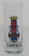 BB Kings Blues Club Nashville Tennesse Double 4&quot; Shot Glass Bar Shooter ... - £7.91 GBP