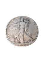 ½ Half Dollar Walking Liberty Silver Coin 1945 D Denver Mint 50C KM#142 - £12.61 GBP