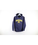 Vintage Boys XL Distressed Spell Out University of Michigan Hoodie Sweat... - $39.55