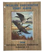 Vintage National Wildlife Federation Blank Stamp Album Pamphlet 1954 - $13.32