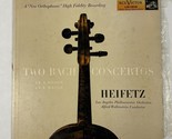 Two Bach Concertos A New Orthophonic High Fidelity Recordings Vinyl Record - $15.83