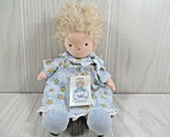 Ty Beanie Angeline Doll Stuffed Toy 2004 Blue Star Dress w/ mini book tag - £7.81 GBP
