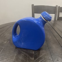 Vintage OXFORD Blue Refrigerator Ware Pitcher UNIVERSAL Potteries Jug Cambridge - £22.95 GBP