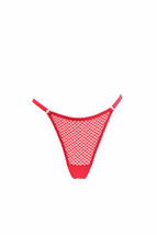 L&#39;agent By Agent Provocateur Womens Thongs Lace Printed Red Size S - £15.33 GBP