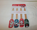 Disney Mickey Minnie Mouse 4 Pack Spatula Set 8 Inches NIP - £6.28 GBP