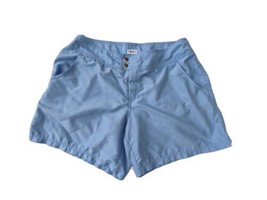 White Sierra Size 14 Blue Khaki Outdoor Hiking Athletic High Rise Shorts... - £11.89 GBP