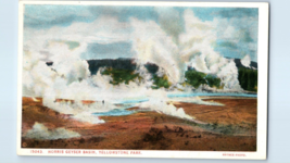 Norris Geyser Basin Yellowstone National Park Montana Postcard - £5.29 GBP