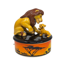 VINTAGE 1994 SCHMID DISNEY THE LION KING WIND UP CIRCLE OF LIFE MUSIC FI... - $619.75 MXN