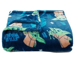 Star Wars Mandalorian Baby Yoda Blanket Disney The Big One Throw Grogu The Child - £22.51 GBP