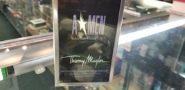Angel A men by Thierry Mugler 1.7 oz 50 ml Refillable Rubber Spray Toilette RARE - £87.60 GBP
