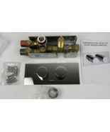 CABANO Designer Built-in Thermostatic Basin Mixer Polished Chrome w Hard... - $366.32 CAD