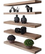 Wood Floating Shelves for Wall Decor, Rustic Wall Shelves - $851.78 MXN