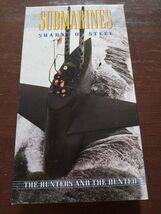 Submarines Sharks of Steel VHS Time Life the hunters and the hunted - $11.76