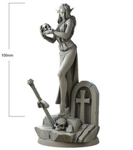 1/18 100mm 3D Print Model Kit Beautiful Girl Blood Elf Necromancer Unpainted - £44.95 GBP