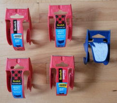 Scotch Packing/Shipping Tape Dispenser Lot of 5 - $218.43 MXN