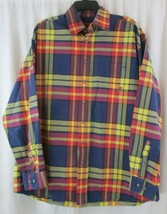 Twenty X  Mens Button Front L/S  100% Cotton Dress Shirt Size LG - $11.08