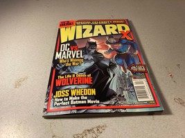 September 2004 Cover 2 of 2 Wizard X Magazine DC vs Marvel Wolverine Jos... - £12.56 GBP