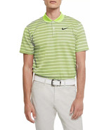 Nike Dri FIT Victory Men&#39;s Striped Golf Polo Size Medium Was $55 NWT - £19.49 GBP