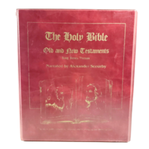 Alexander Scourby Holy Bible KJV Complete NEW &amp; OLD Testament on 48 Cassettes - £15.72 GBP