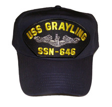 USS GRAYLING SSN-646 with Enlisted Silver Dolphins HAT - Veteran Owned B... - $22.99