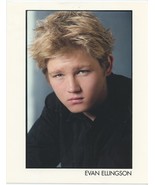 Evan Ellingson - 8&quot; x 10&quot; Original Studio Agency Photo resume - Teen Mov... - €12,82 EUR