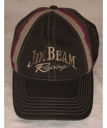 Jim Beam Racing Retro Distressed Adjustable Baseball Cap Hat With Stitch... - £15.00 GBP