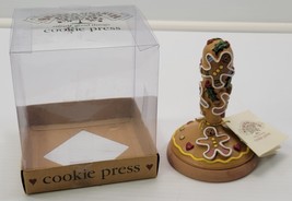 *D) Vintage 1997 Shaker Hearth Christmas Gingerbread Man Terracotta Cook... - $11.87
