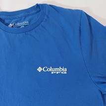 Columbia PFG Men's Blue Cotton Long Sleeve Crewneck Graphic T-Shirt Size Small image 5