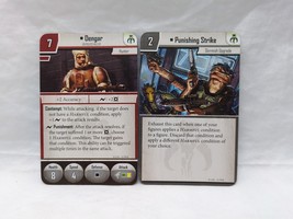 (2) Star Wars Imperial Assault Dengar Villain Pack Cards - $13.87 CAD