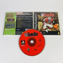 NFL GameDay (Sony PlayStation 1, 1996 PS1) Complete w/ Manual &amp; Reg. Car... - $9.46