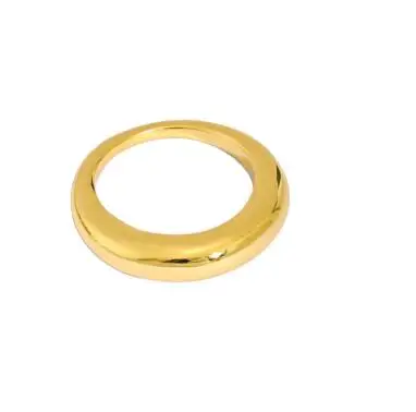 SHANICE S925  Silver Ring ins minimalist geometry arc surface smooth for Women W - £24.95 GBP