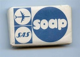  SAS Mini Soap Scandinavian Airlines Gahns Sweden  - $9.90