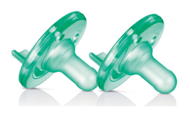 Philips Avent Soothie Pacifier, 0-3 months, Green, 2 pack - $9.95