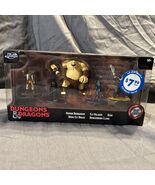 Dungeons &amp; Dragons Die Cast Figurines: Barbarian/Elf Rogue &amp; Paladin/Cle... - $160.51 MXN