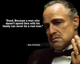 Don Corleone Godfather Quote Real Man Publicity Photo All Sizes - £3.79 GBP+